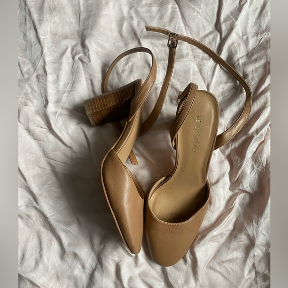 cross strap heels - Picture 3 of 5